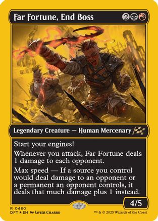Far Fortune, End Boss (DFT-480) - Aetherdrift Foil