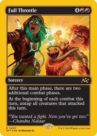 Full Throttle (DFT-460) - Aetherdrift Foil