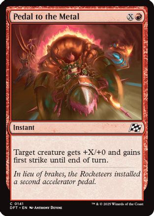 Pedal to the Metal (DFT-141) - Aetherdrift