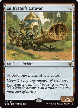 Cultivator's Caravan (DRC-127) - Commander: Aetherdrift