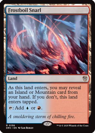 Frostboil Snarl (DRC-158) - Commander: Aetherdrift