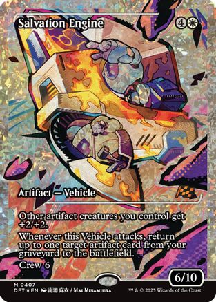 Salvation Engine (DFT-407) - Aetherdrift: (Showcase) Foil