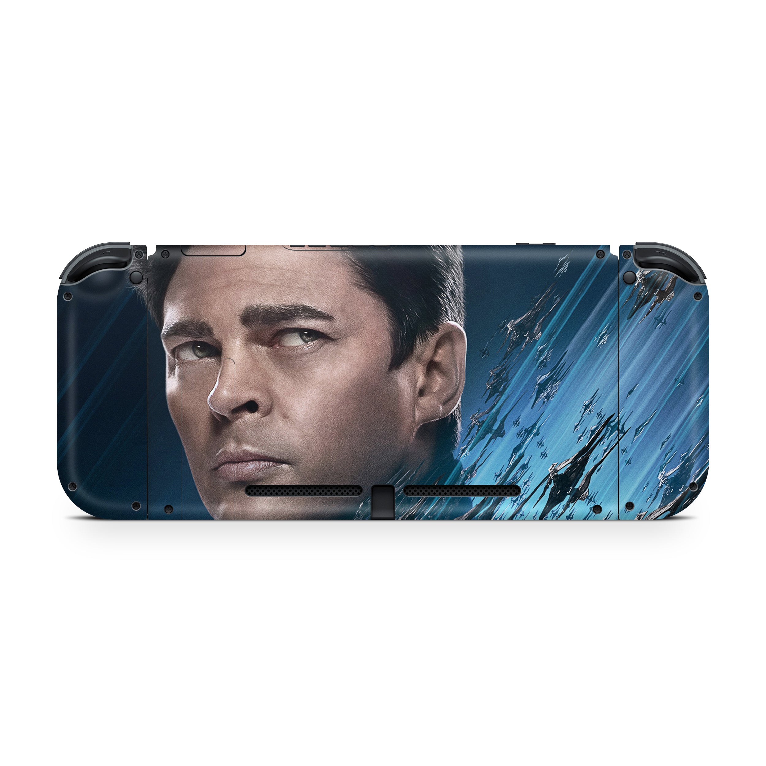 Space Quest v4 Nintendo Switch OLED Skin - Sci-Fi-inspired design