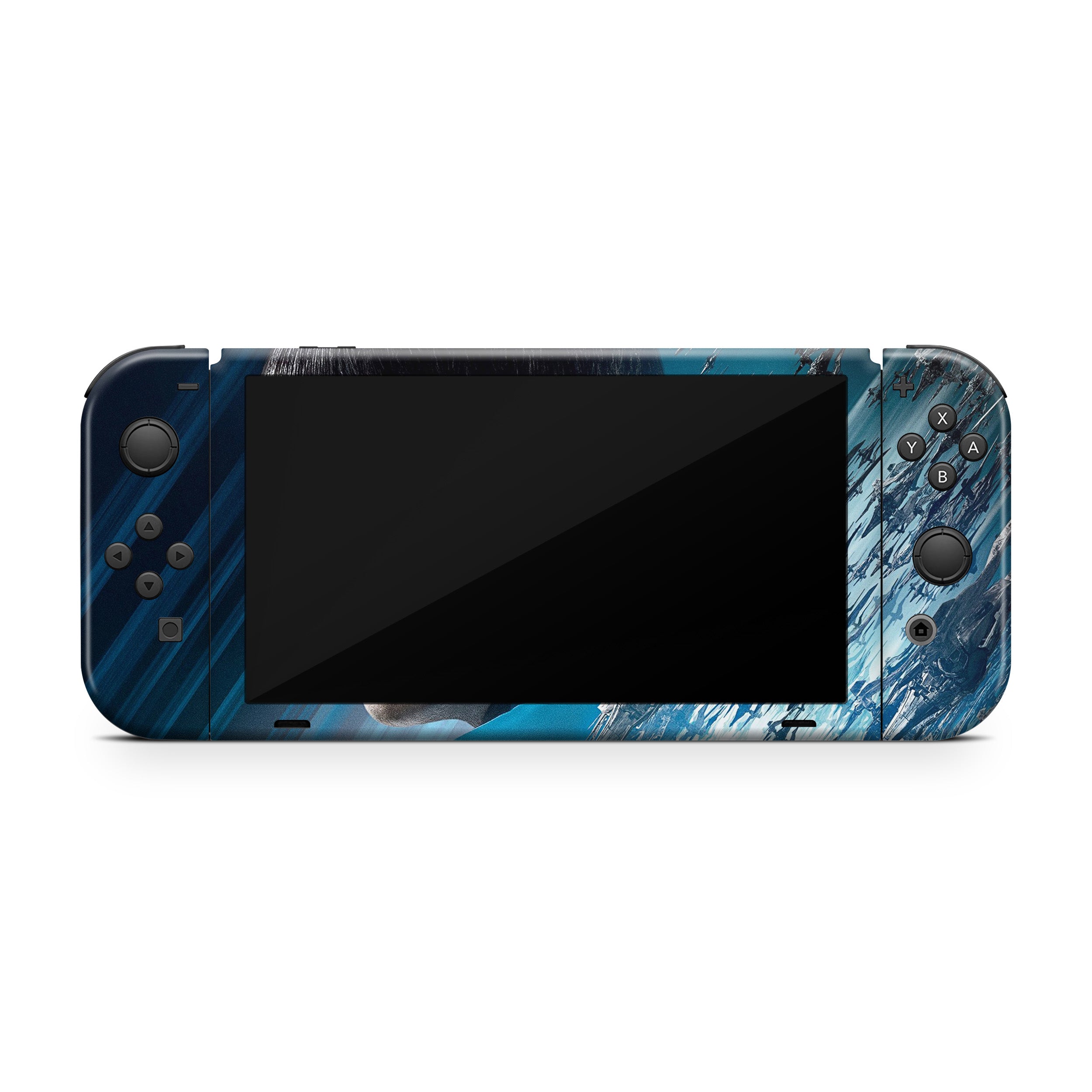 Space Quest v6 Nintendo Switch OLED Skin - Sci-Fi-inspired design