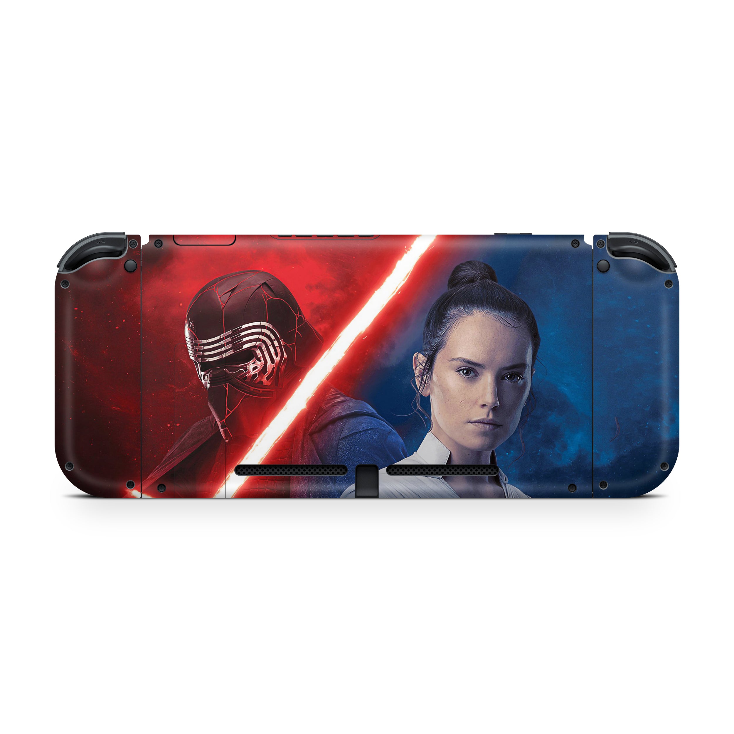 Space Conquerors v3 Nintendo Switch OLED Skin - Sci-Fi-inspired design