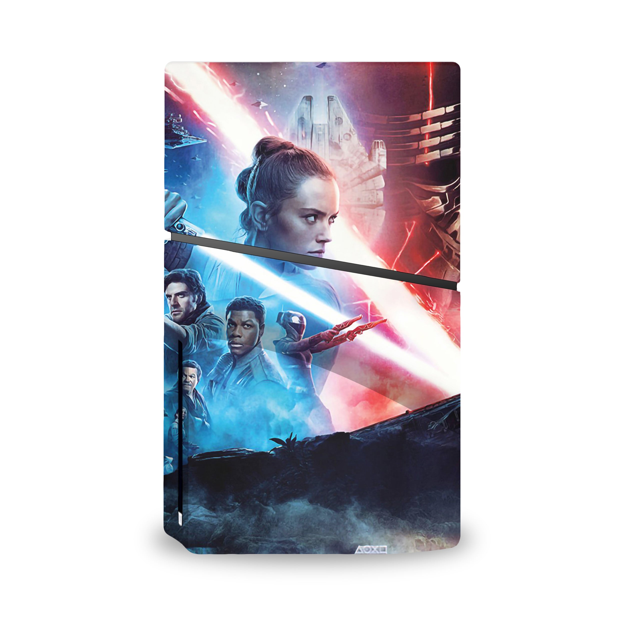 Space Conquerors v4 PS5 Slim Skin - Sci-Fi-inspired design