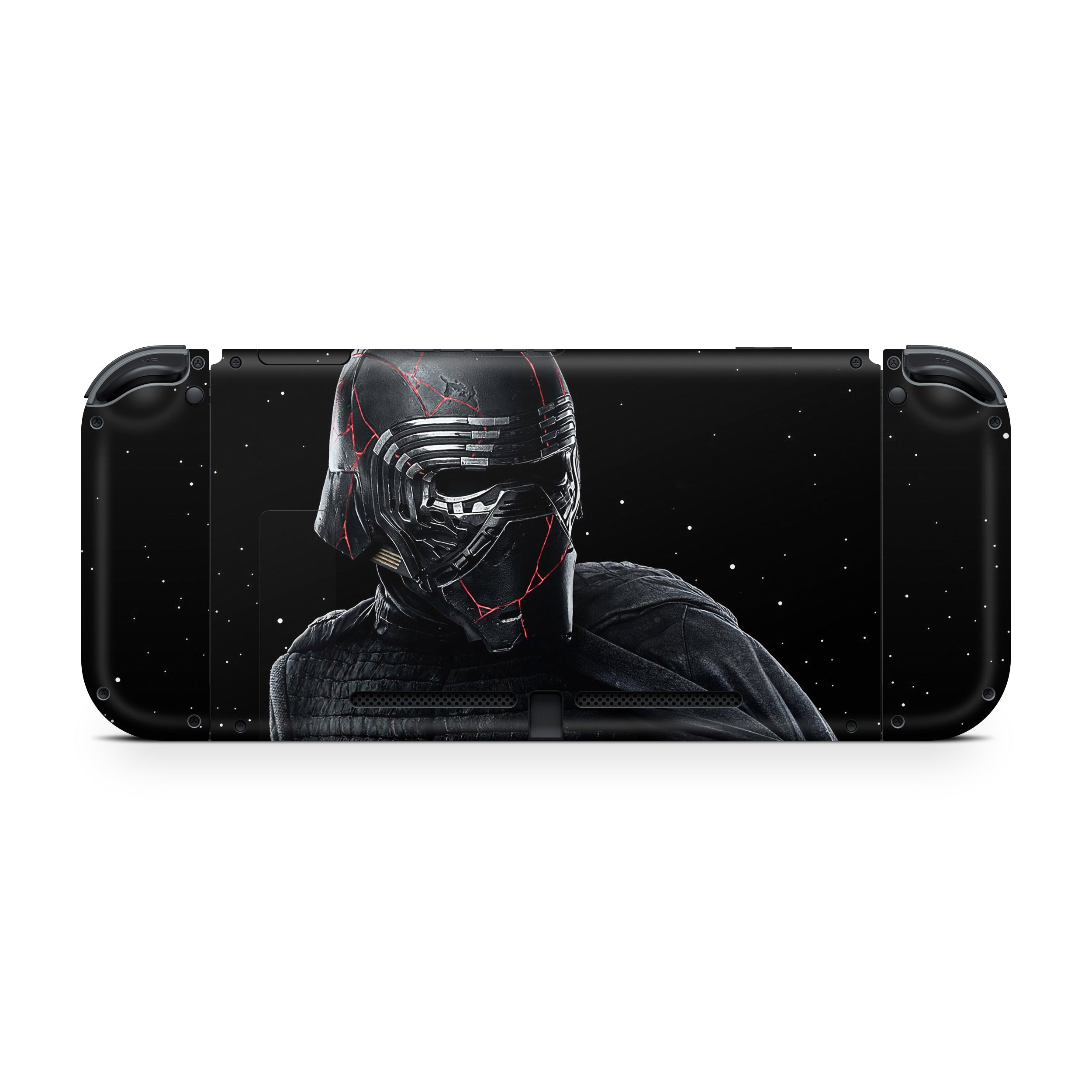 Space Conquerors v5 Nintendo Switch OLED Skin - Sci-Fi-inspired design