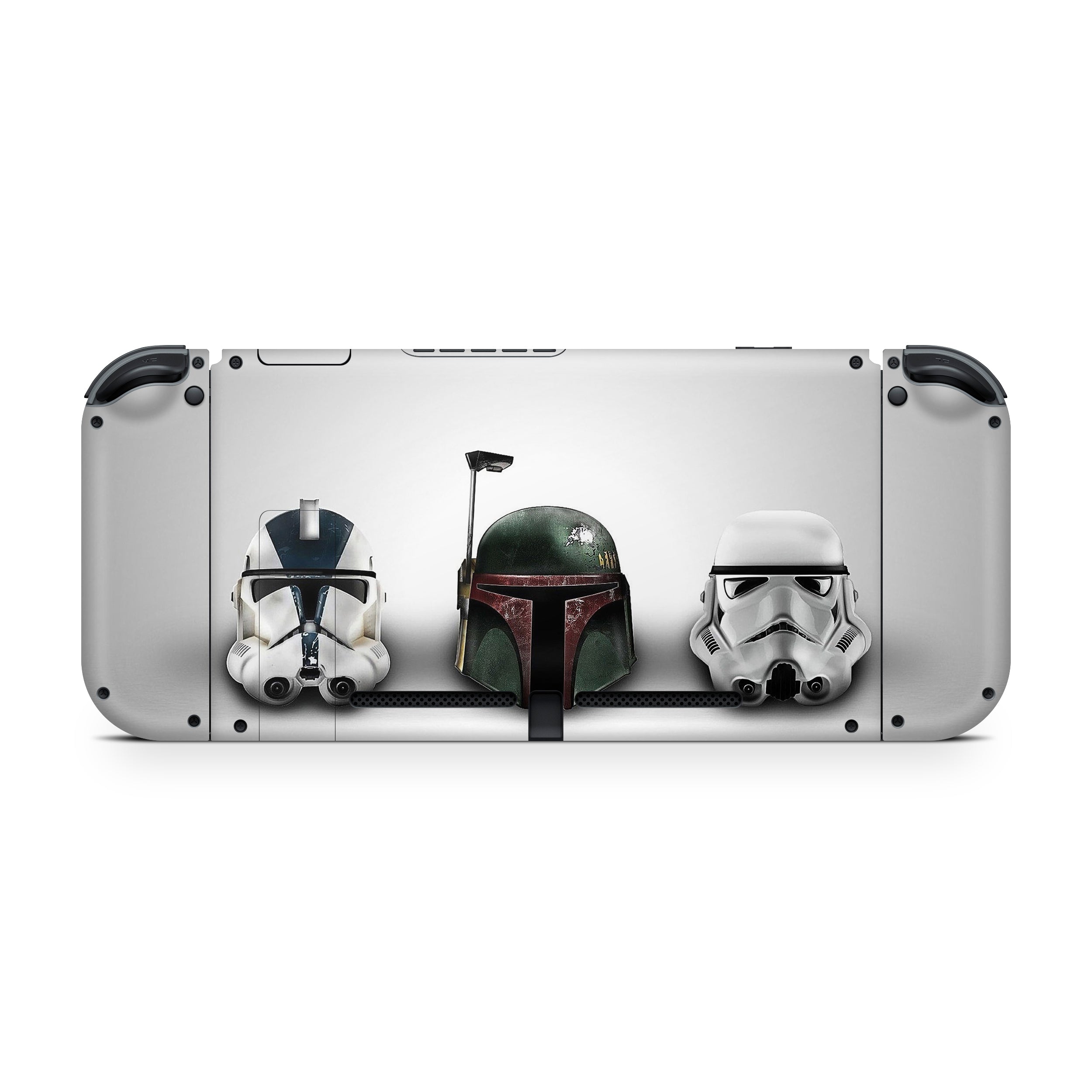 Space Conquerors v7 Nintendo Switch OLED Skin - Sci-Fi-inspired design