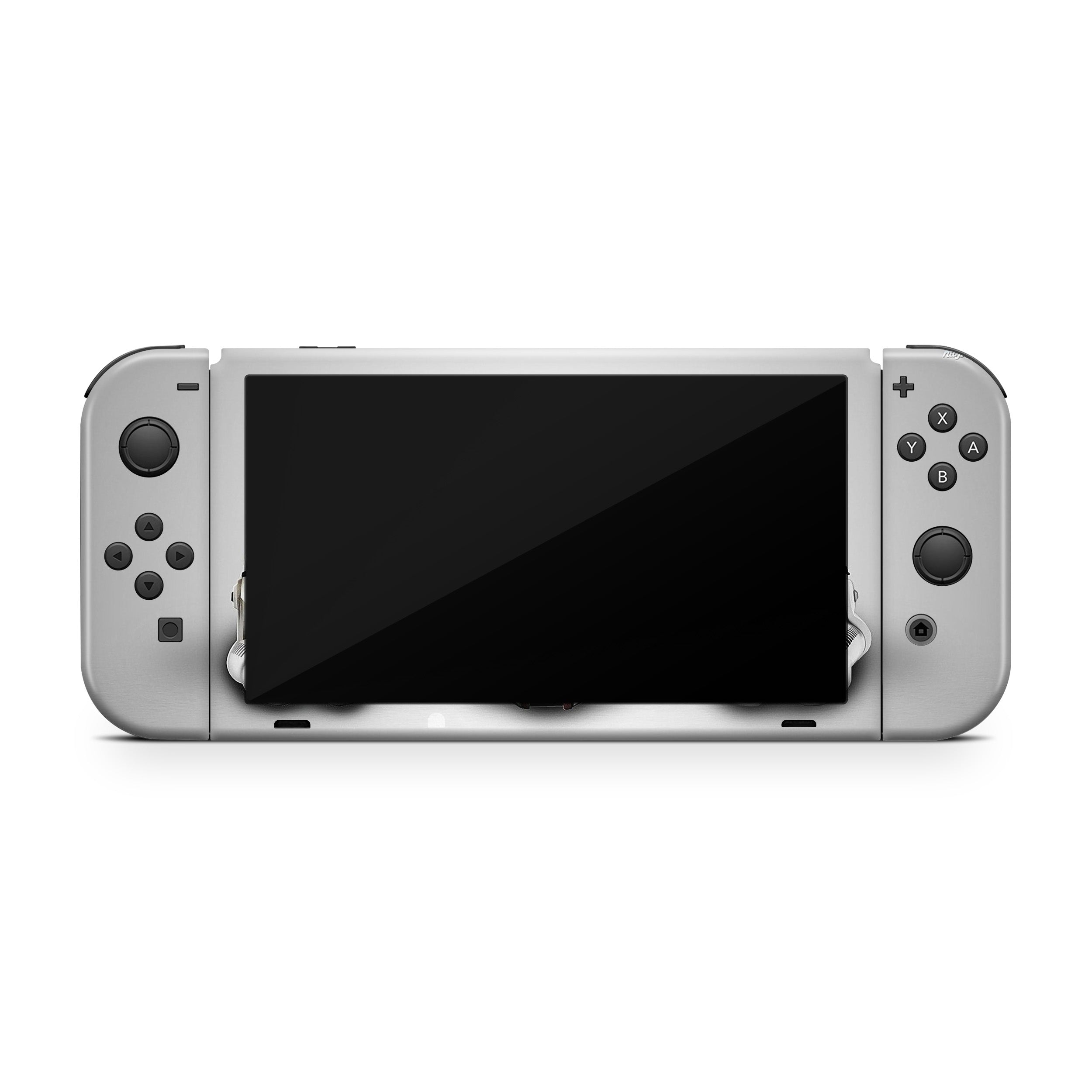 Space Conquerors v7 Nintendo Switch OLED Skin - Sci-Fi-inspired design