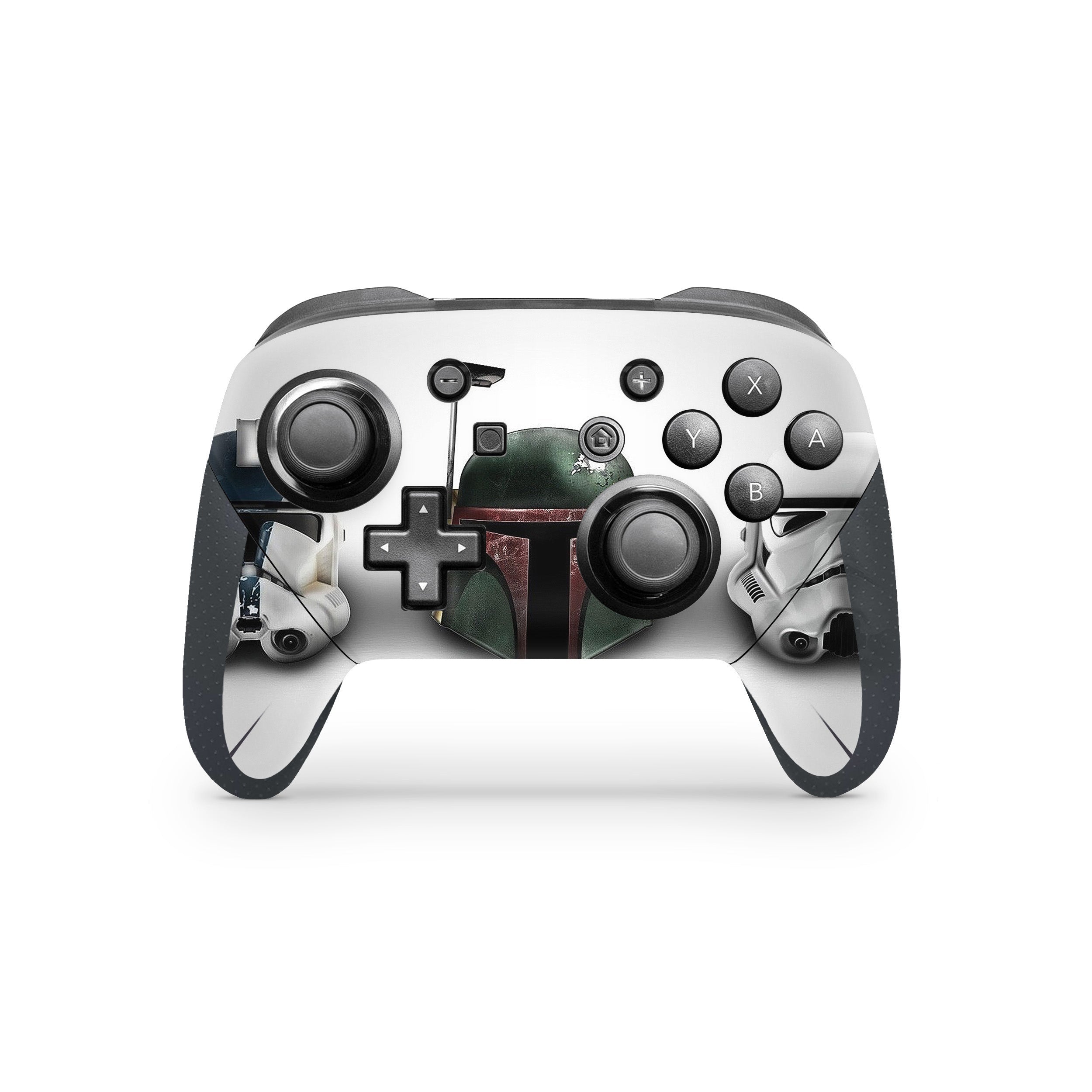 Space Conquerors v7 Nintendo Switch Pro Controller Skin - Sci-Fi-inspired design