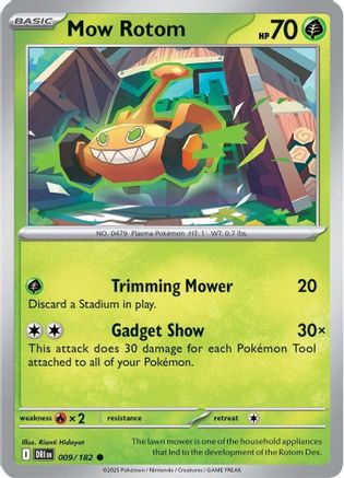 Mow Rotom 009 - SV10 Destined Rivals
