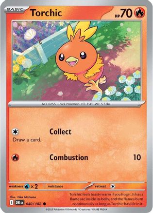 Torchic 040 - SV10 Destined Rivals