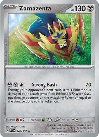 Zamazenta 146/182 - SV10 Destined Rivals Holofoil