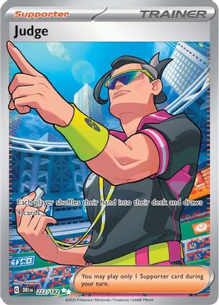 Judge 222/182 - SV10 Destined Rivals Holofoil