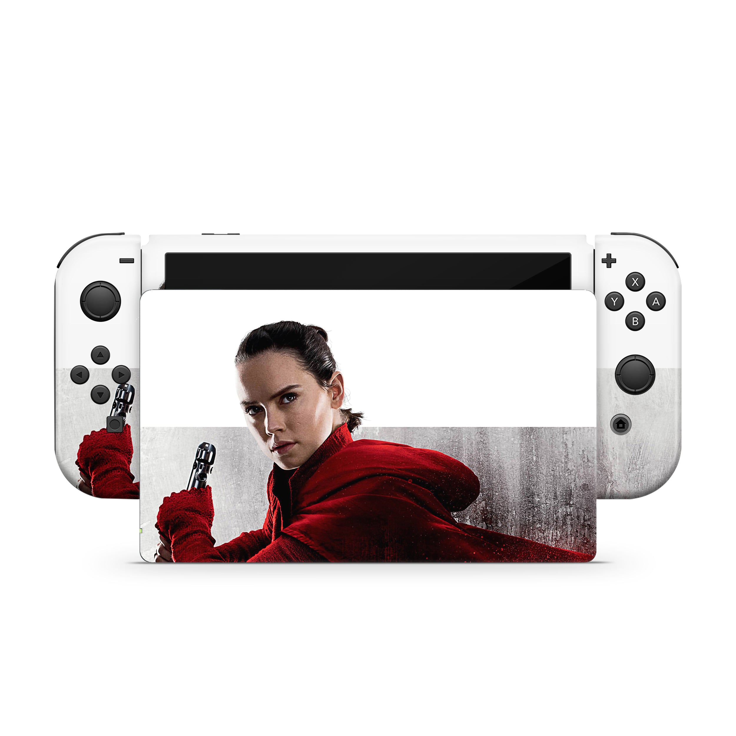 Rebel Lightbearer v1 Nintendo Switch OLED Skin - Sci-Fi-inspired design