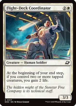 Flight-Deck Coordinator (EOE-017) - Edge of Eternities Foil