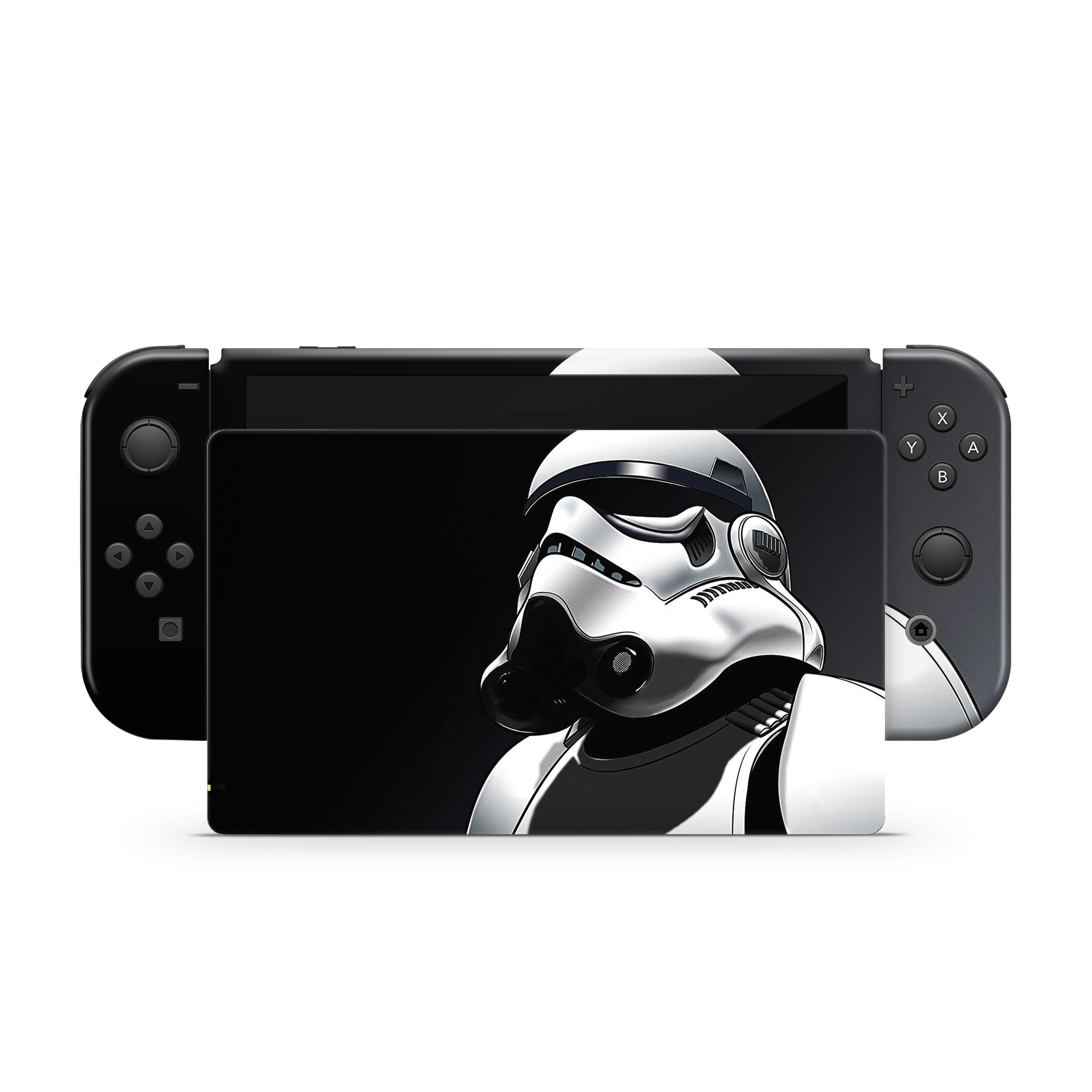 Galactic Enforcer v2 Nintendo Switch OLED Skin - Sci-Fi-inspired design