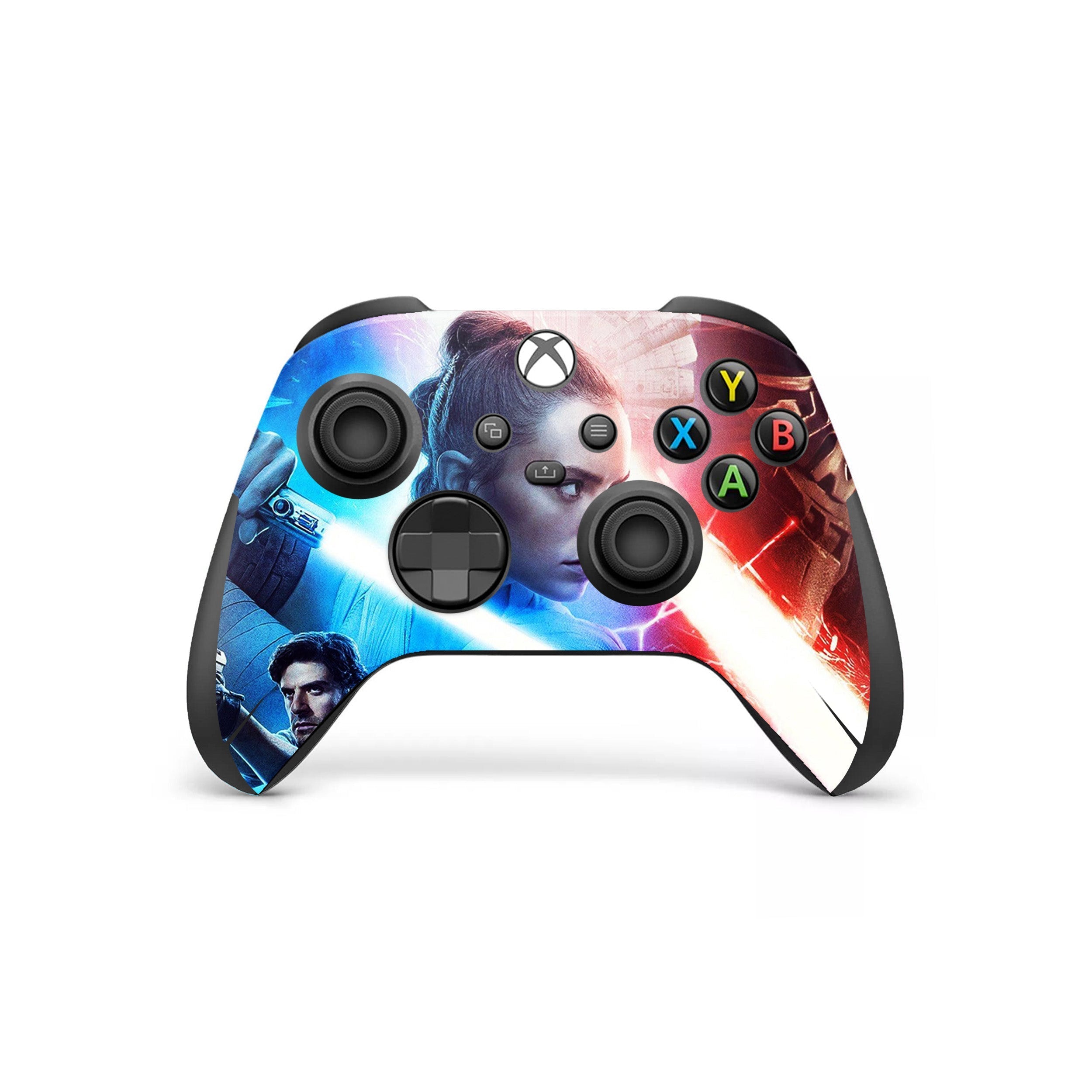 Space Conquerors v9 Xbox Series Controller Skin - Sci-Fi-inspired design