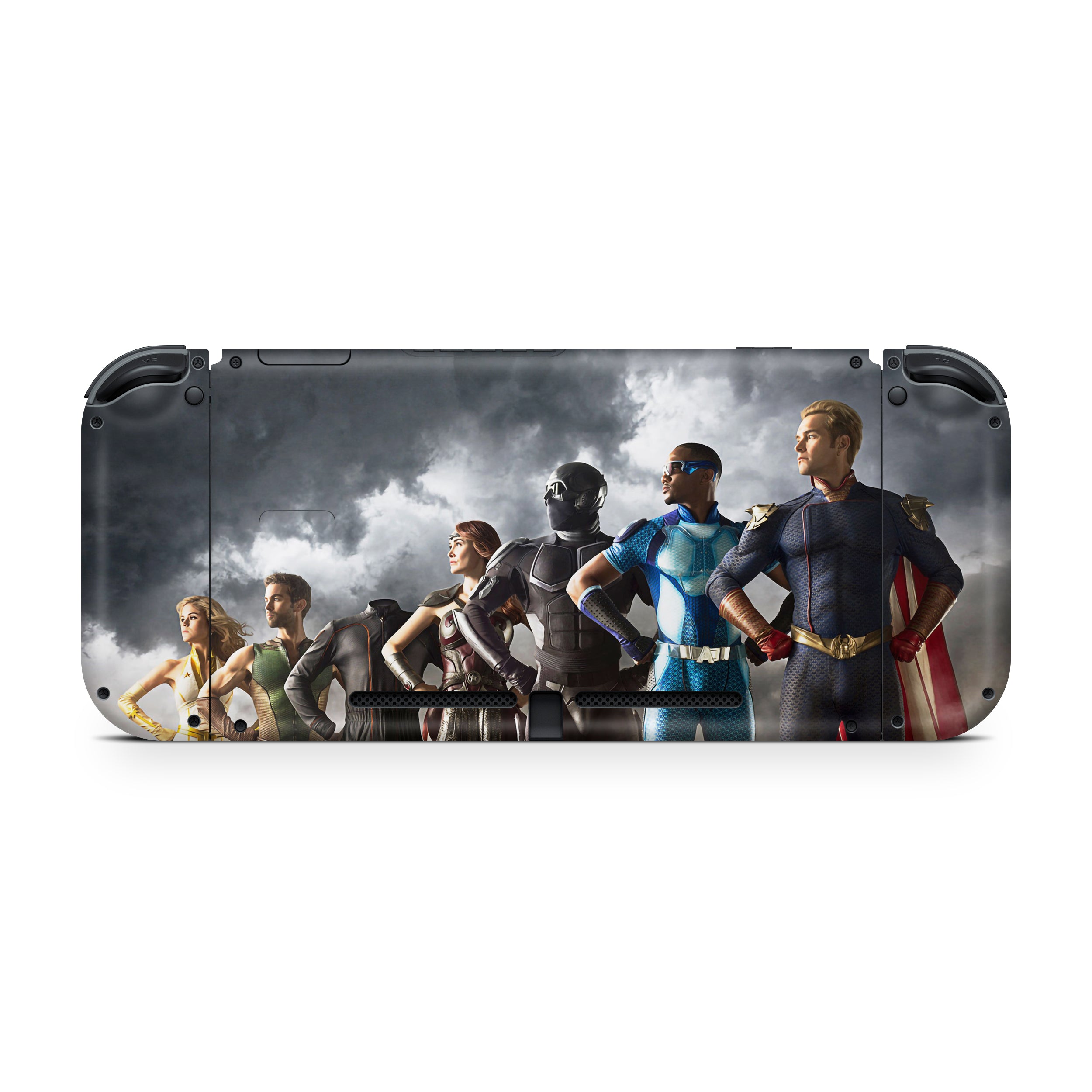Supreme Seven v1 Nintendo Switch OLED Skin - Comics-inspired design