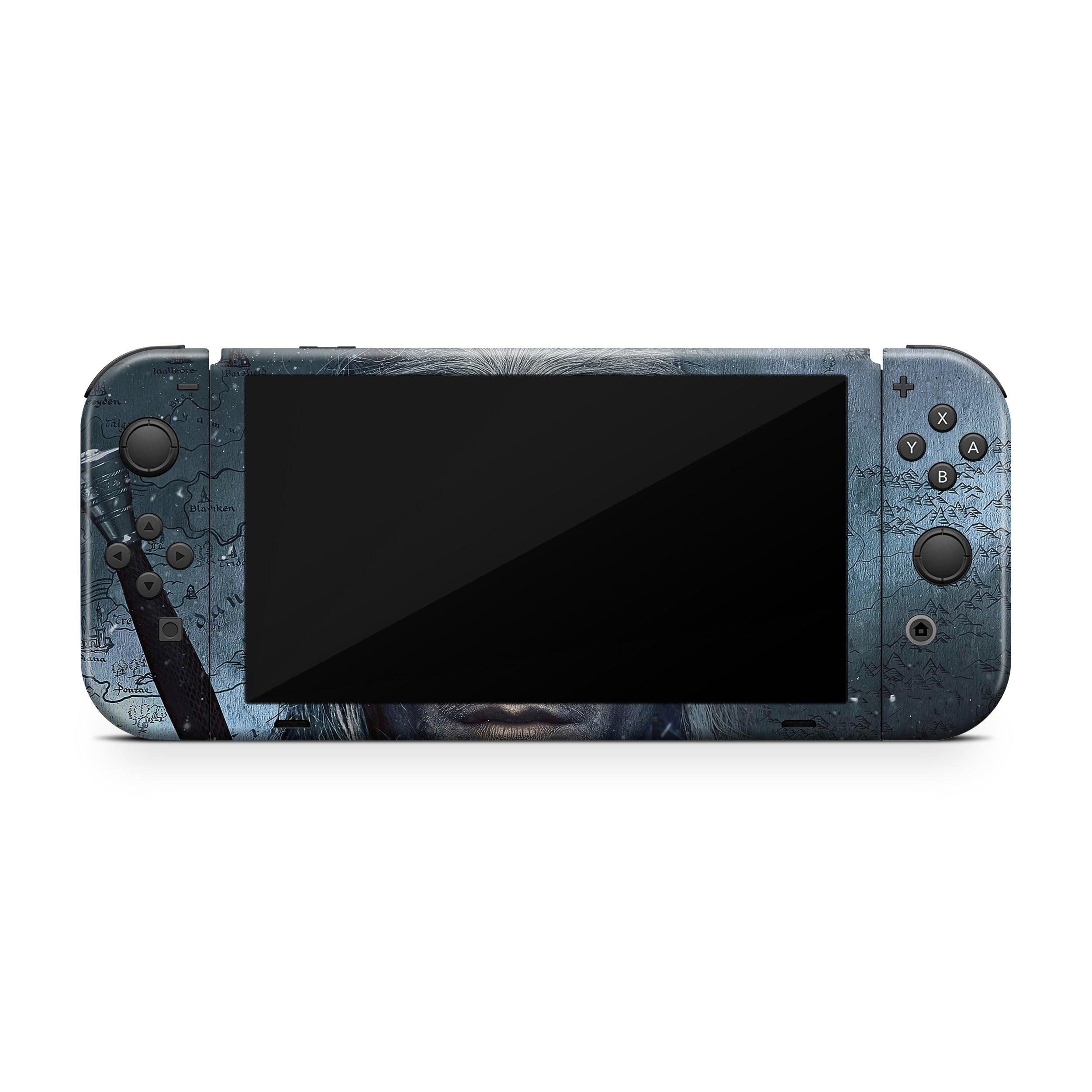 Arcane Warrior v2 Nintendo Switch OLED Skin - Video Game-inspired design