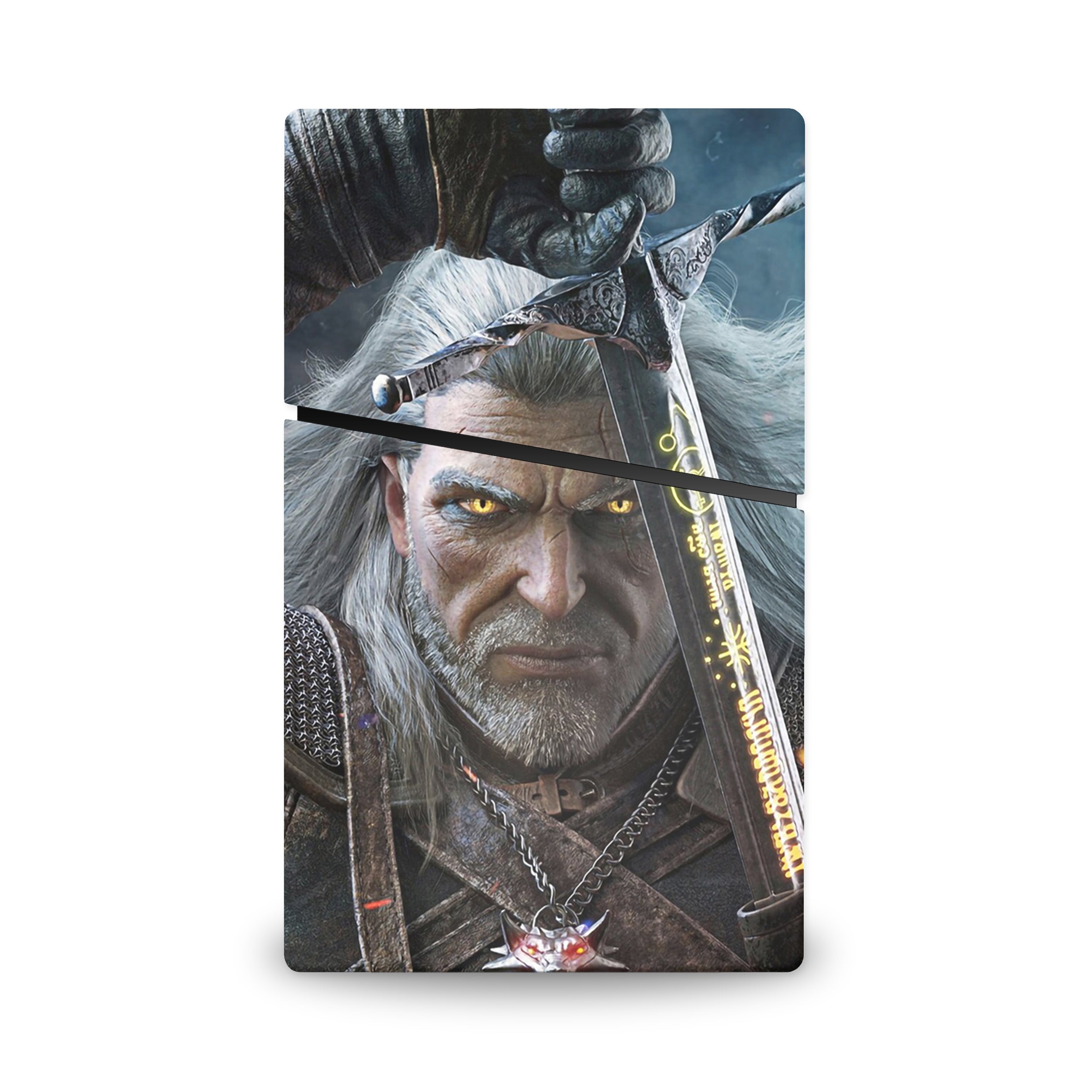 Arcane Warrior v3 PS5 Slim Digital Skin - Video Game-inspired design