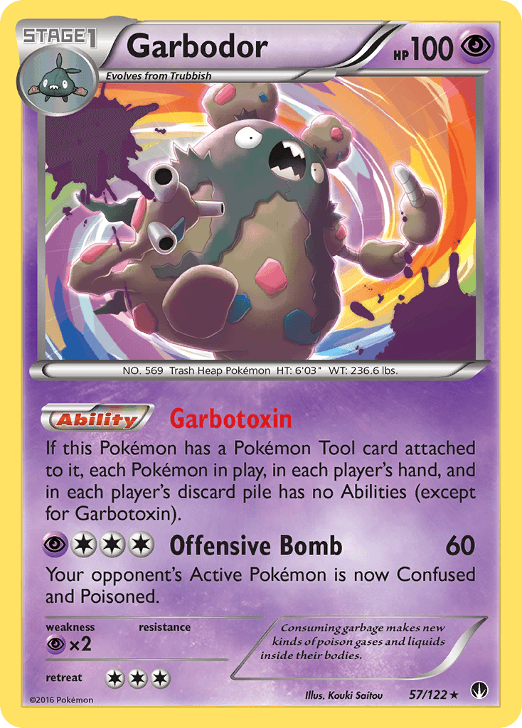 Garbodor (57/122) [XY: BREAKpoint]