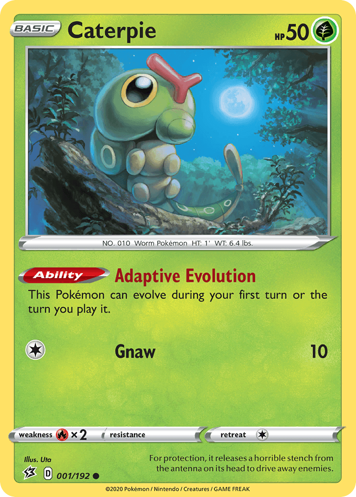 Caterpie (001/192) [Sword & Shield: Rebel Clash]