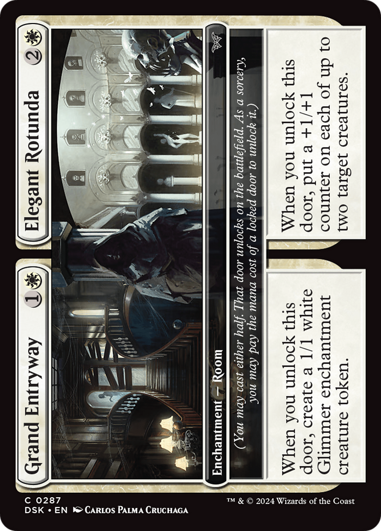 Grand Entryway // Elegant Rotunda (DSK-287) - Duskmourn: House of Horror Foil