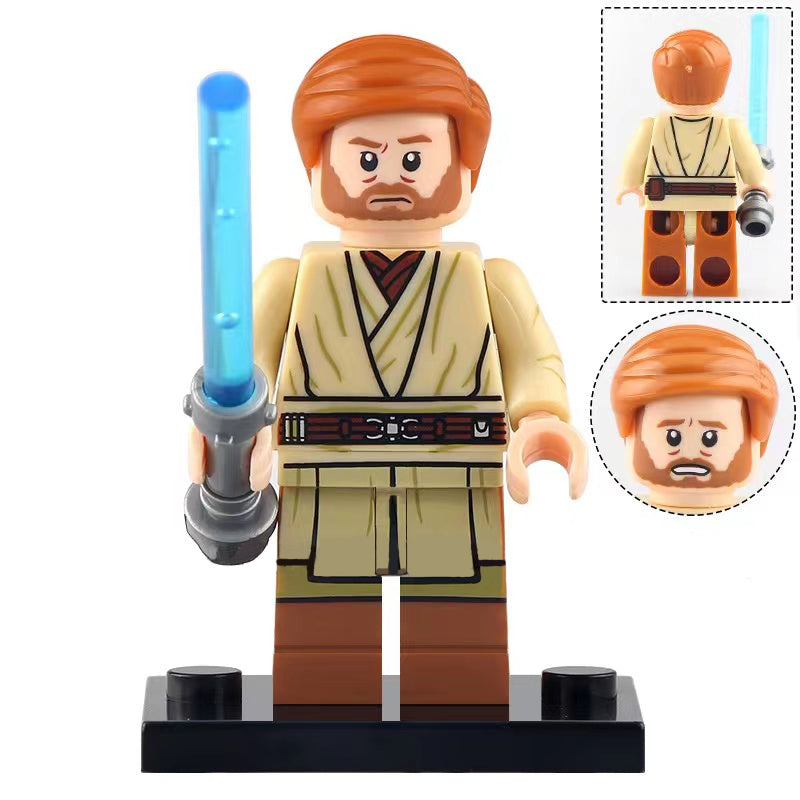 Obi Wan Kenobi Tv show version Lego Minifigures Custom Toys
