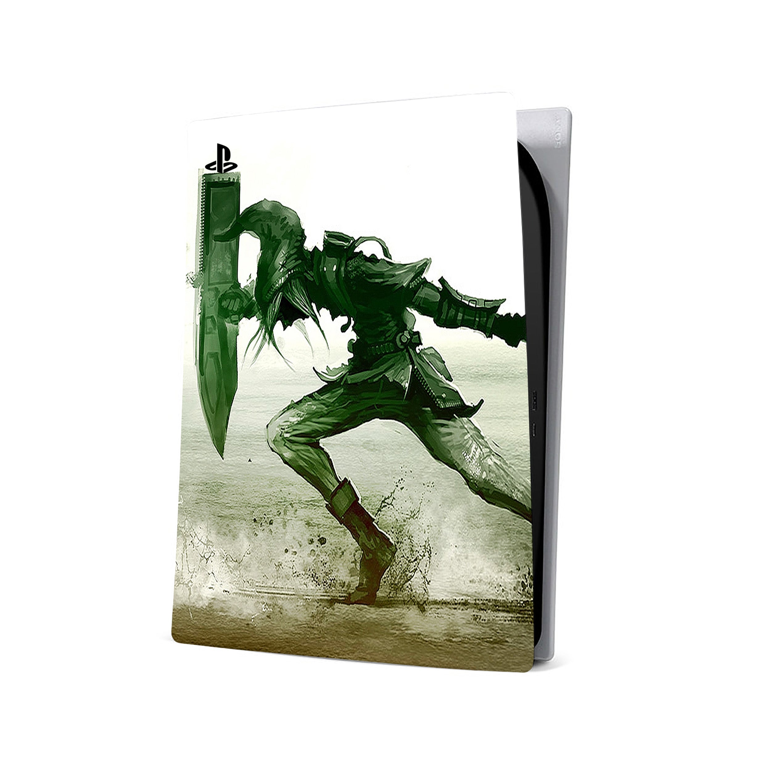 Blade of Courage v1 PS5 Digital Skin - Video Game-inspired design