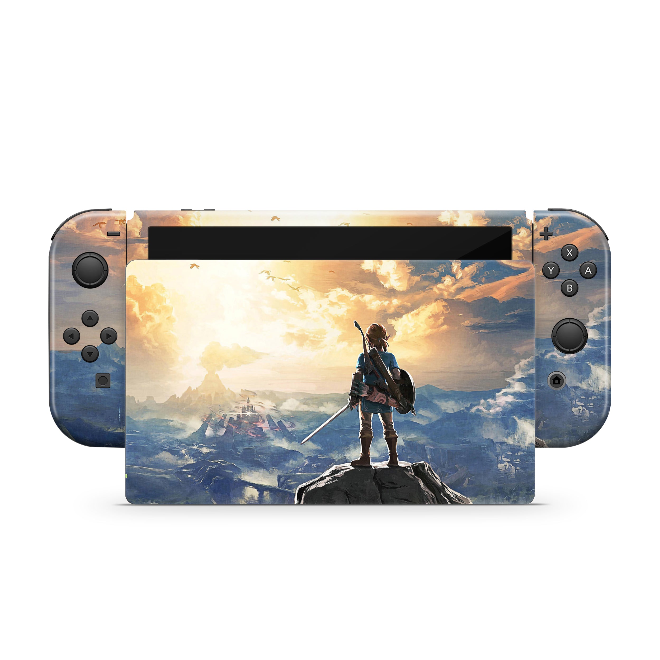 Blade of Courage v2 Nintendo Switch OLED Skin - Video Game-inspired design