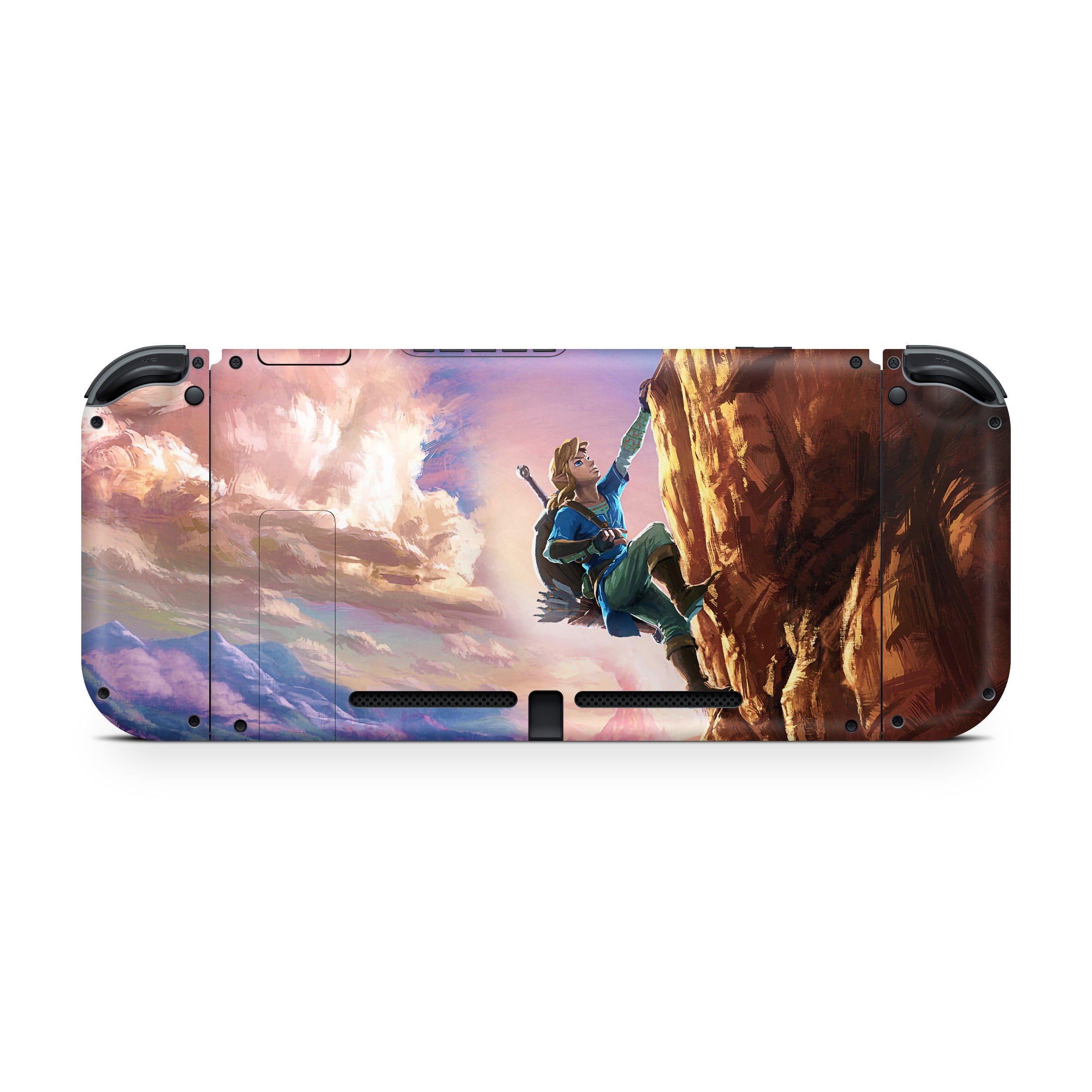 Blade of Courage v5 Nintendo Switch OLED Skin - Video Game-inspired design
