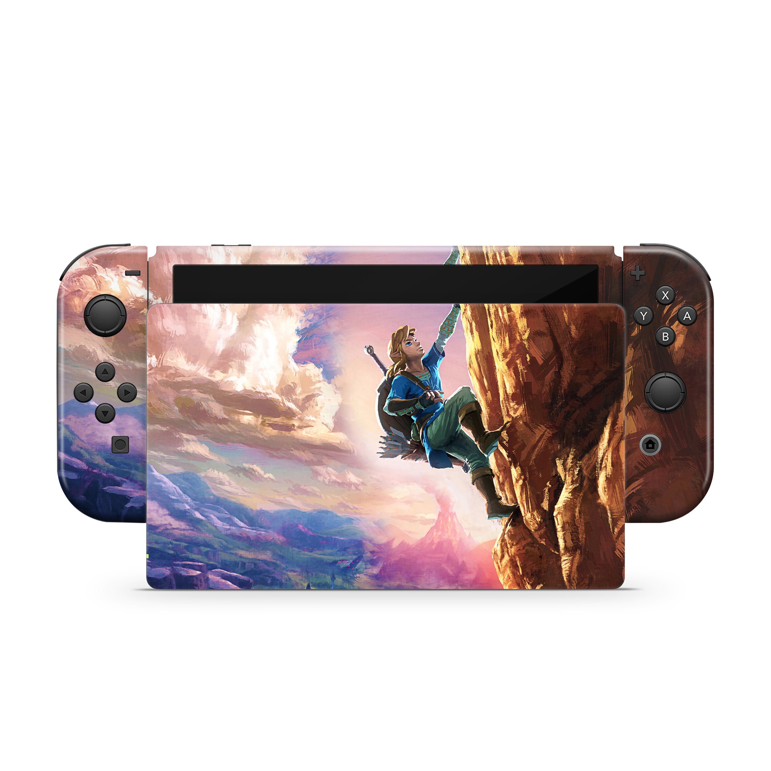 Blade of Courage v5 Nintendo Switch OLED Skin - Video Game-inspired design