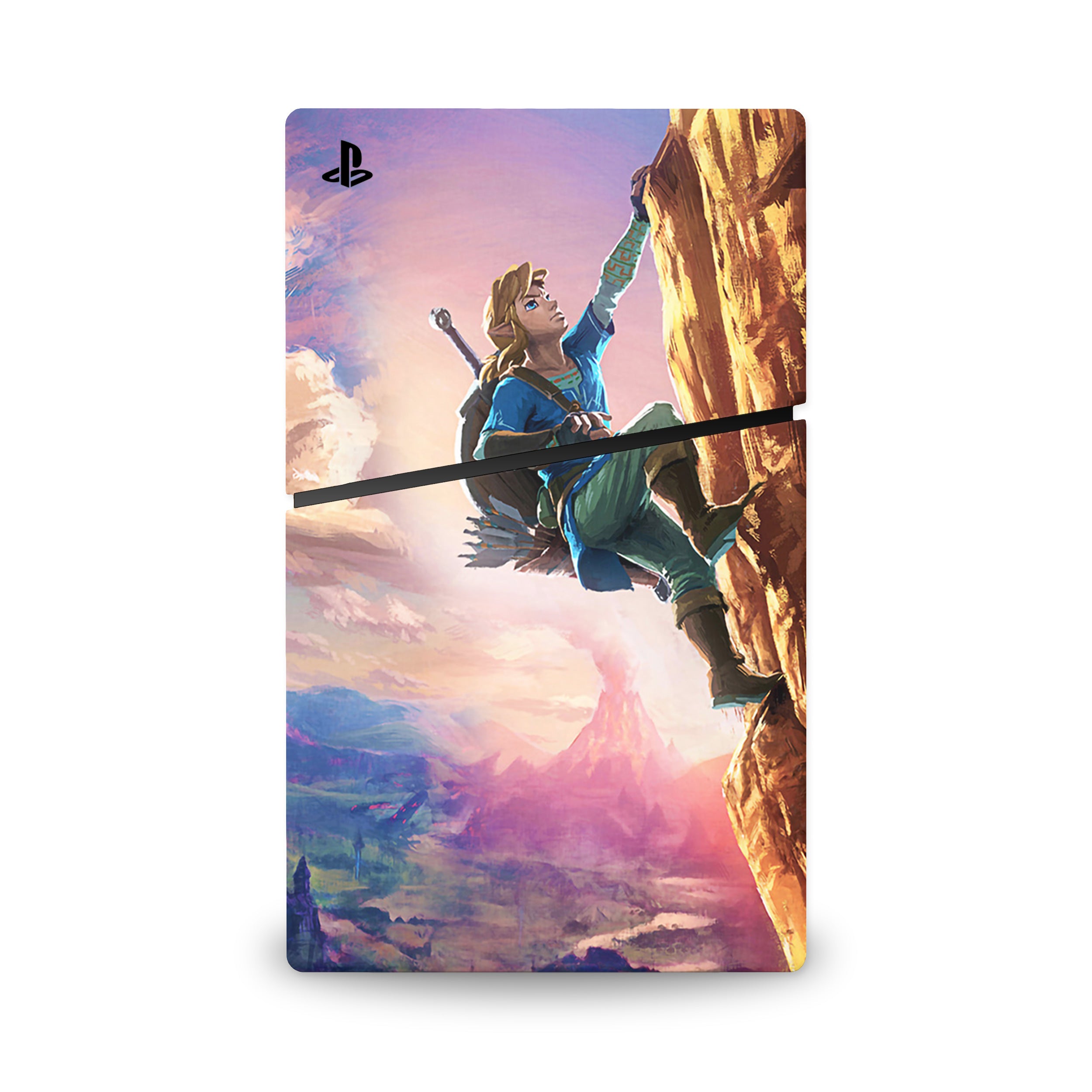 Blade of Courage v5 PS5 Slim Digital Skin - Video Game-inspired design