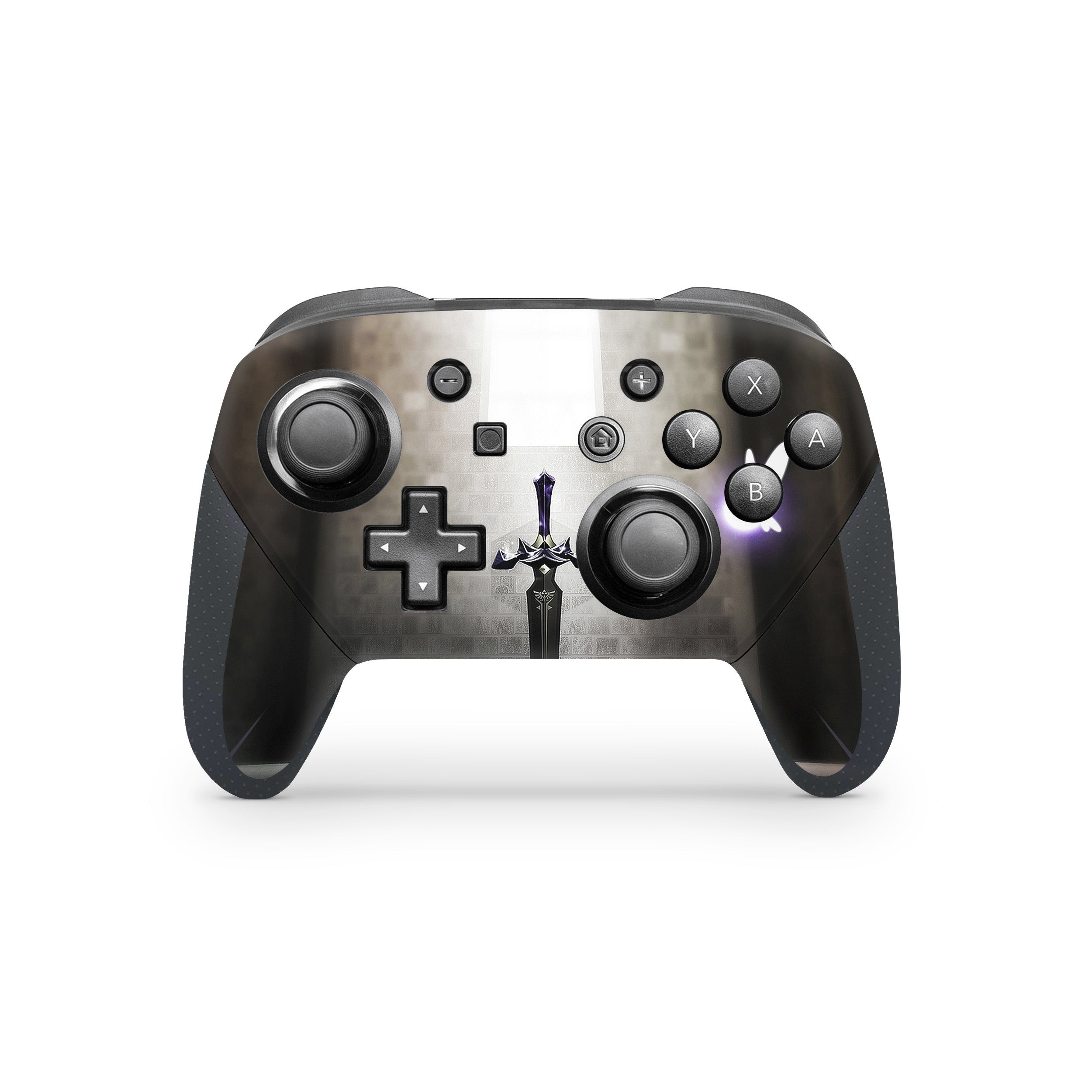 Blade of Courage v6 Nintendo Switch Pro Controller Skin - Video Game-inspired design