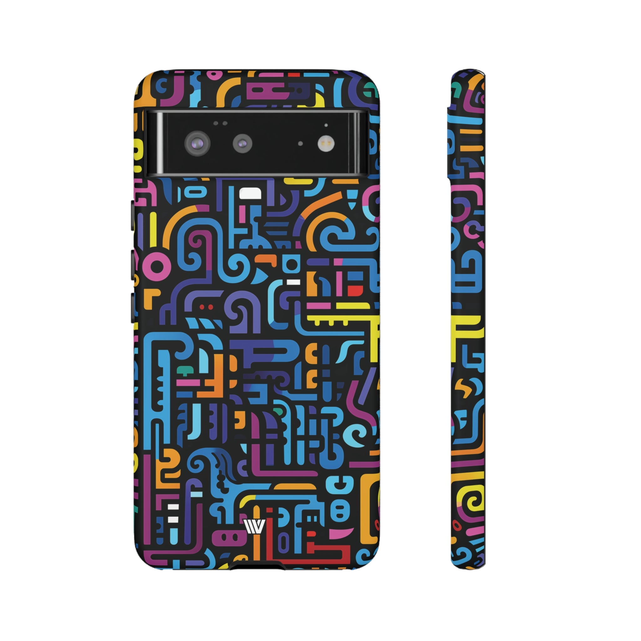 NEON GLYPHS | Tough Phone Case