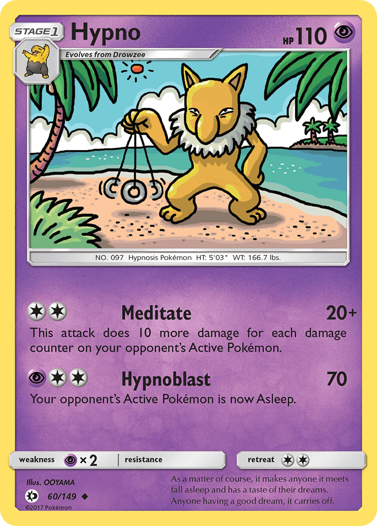 Hypno (60/149) [Sun & Moon: Base Set]