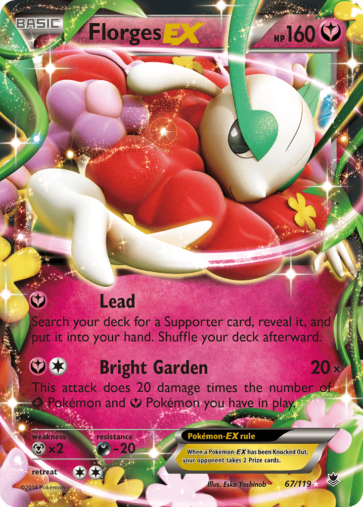 Florges EX (67/119) [XY: Phantom Forces]