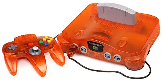 Atomic Orange Nintendo 64 System (Nintendo 64)
