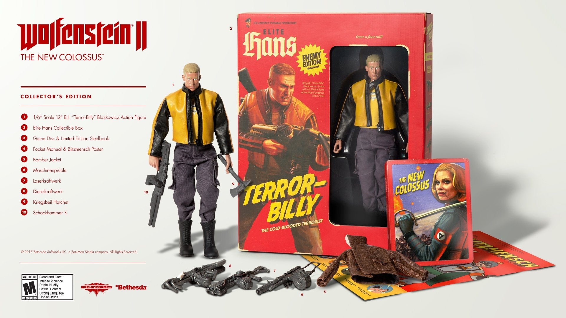 Wolfenstein II: The New Colossus Collector's Edition (Xbox One)