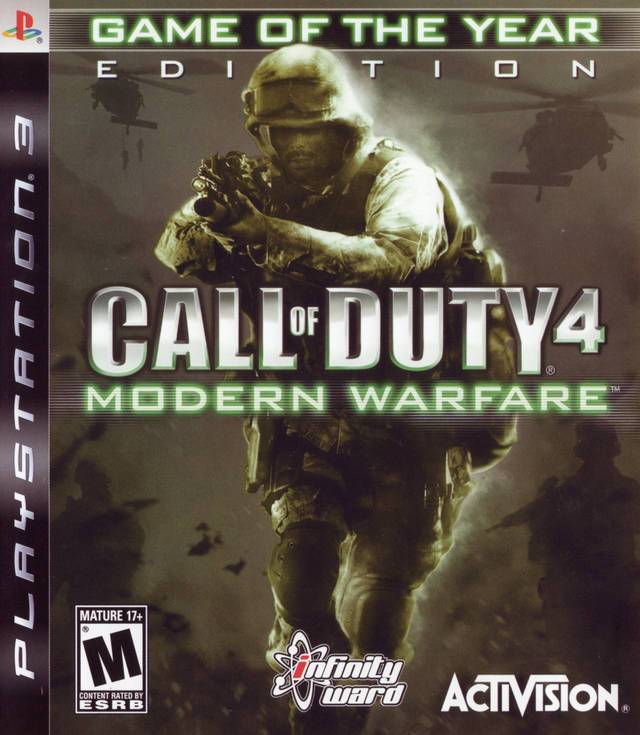 Call of Duty 4: Modern Warfare (Game Of The Year Edition) (PlayStation 3)