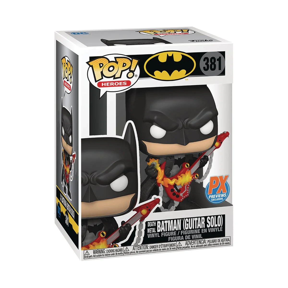 Funko Pop! Dark Nights: Death Metal Batman with Guitar - Previews Exclusive