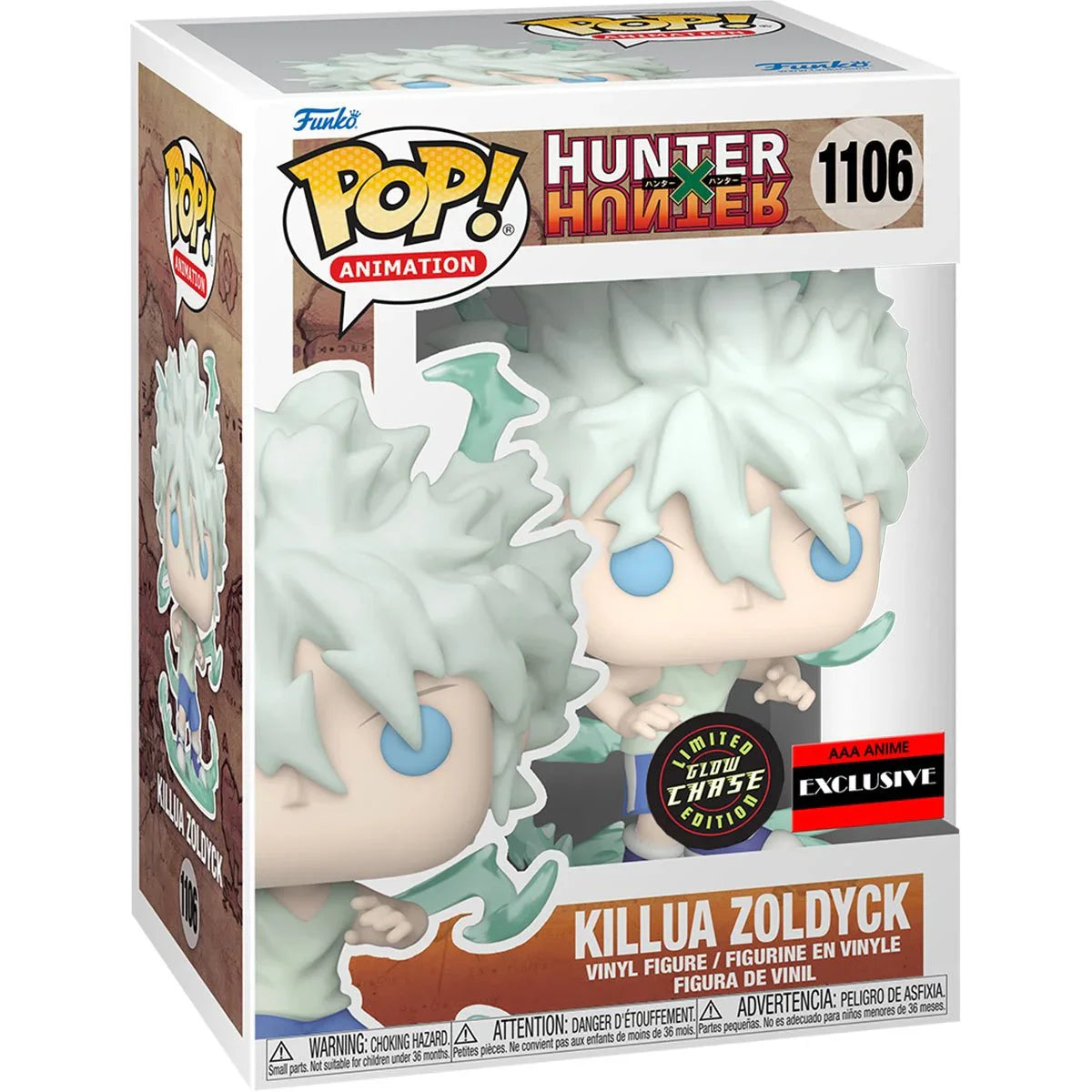 Funko Pop! Hunter x Hunter - Killua Zoldyck Godspeed - AAA Anime Exclusive