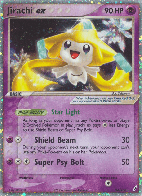 Jirachi ex (94/100) [EX: Crystal Guardians]