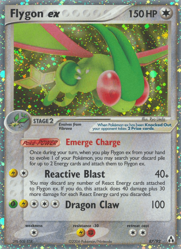 Flygon ex (87/92) [EX: Legend Maker]