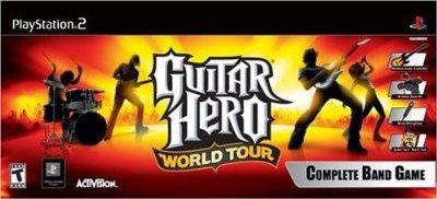 Guitar Hero World Tour Band Kit (Playstation 2)
