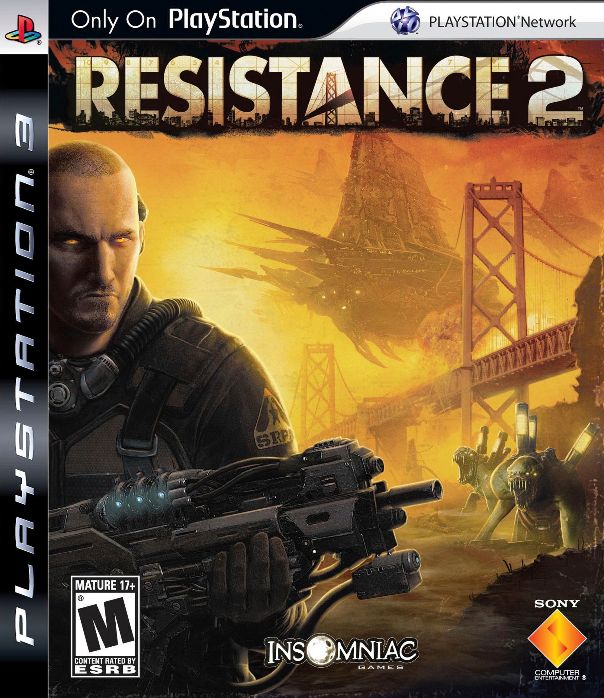 Resistance 2 Bundle [Game + Strategy Guide] (Playstation 3)