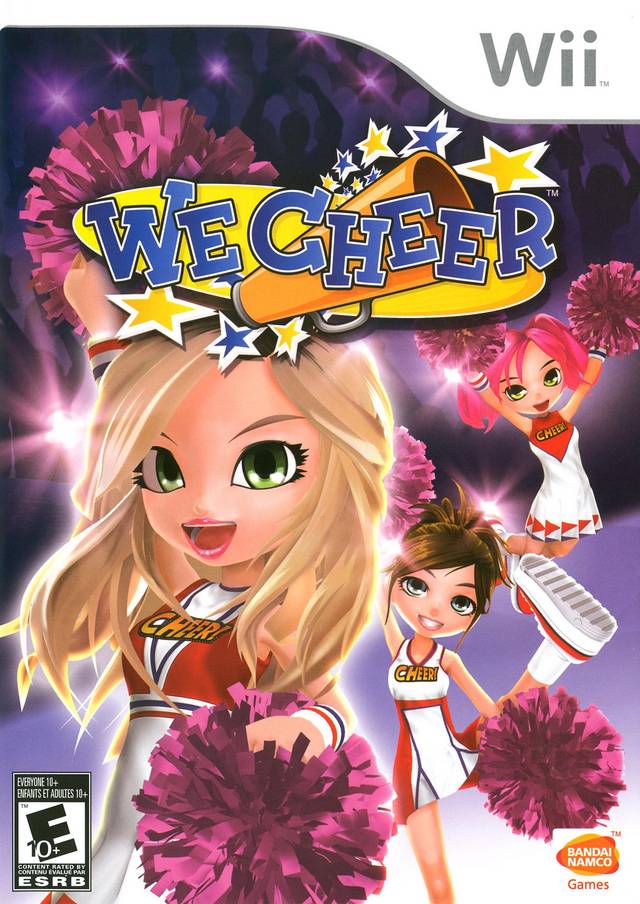 We Cheer: Play Poms Bundle - Game and Pom-Poms (Nintendo Wii)