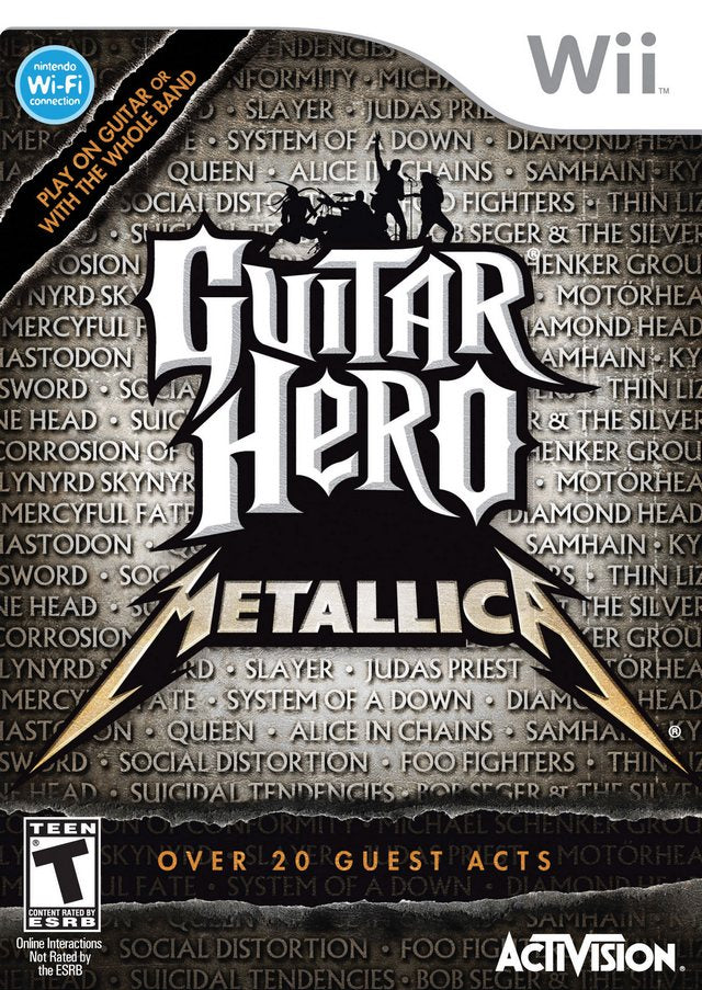 Guitar Hero: Metallica VS Aerosmith Smash Hit Guitar Bundle (Nintendo Wii)