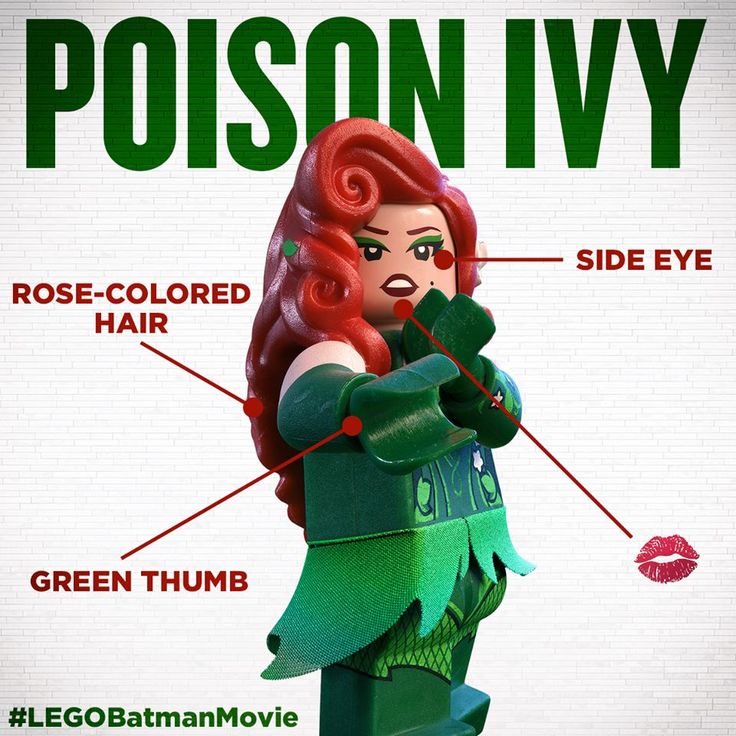 Poison Ivy - the Lego Batman Movie